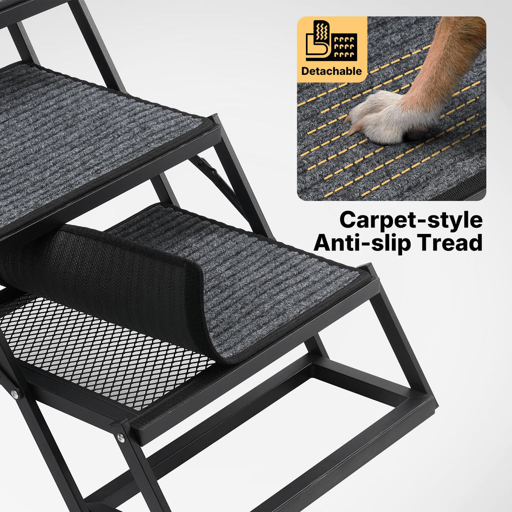 Foldable Dog Steps 17" W M910