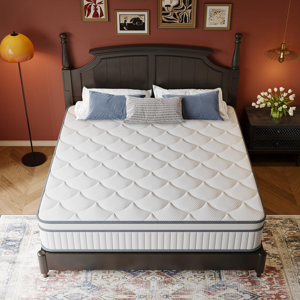 Full Size 14 Inch Innerspring Hybrid Mattress D3669