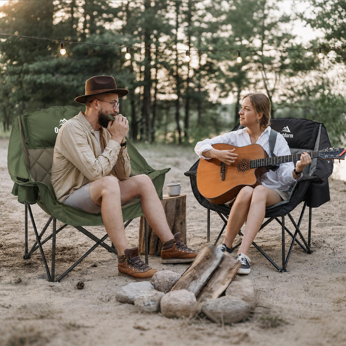 Oversized Camping Chairs 2 Pack M31504
