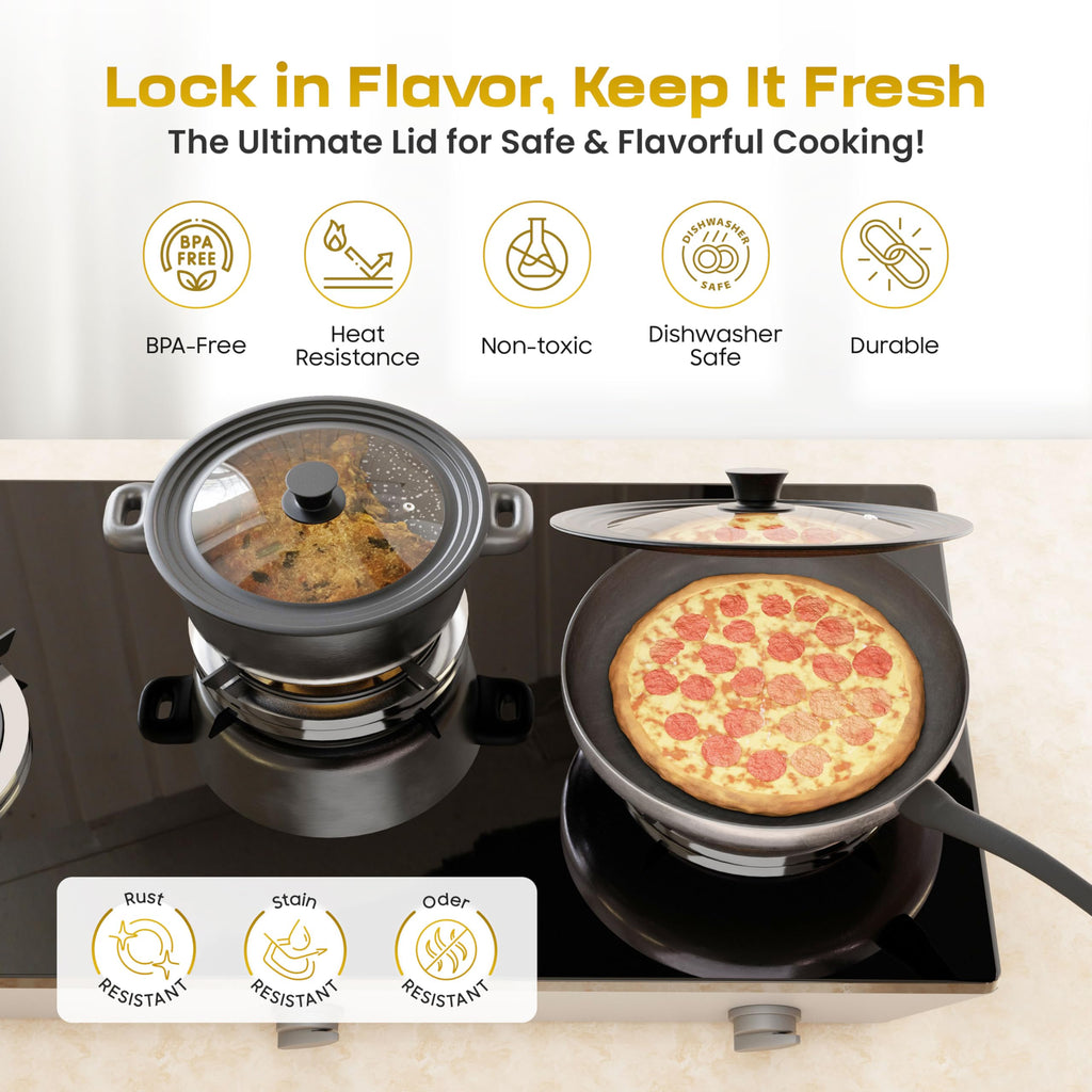 Universal Lid for Pots, Pans & Skillets, 7.5-11.5" S30376