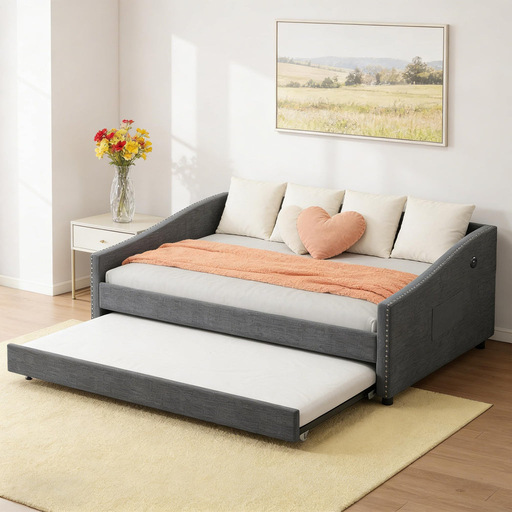 Full Size Daybed with Trundle L36336