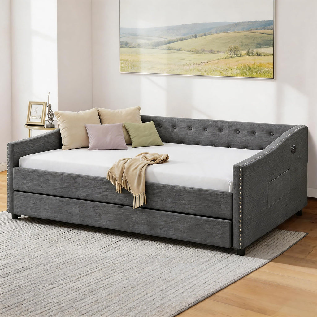 Full Size Daybed with Trundle L36336