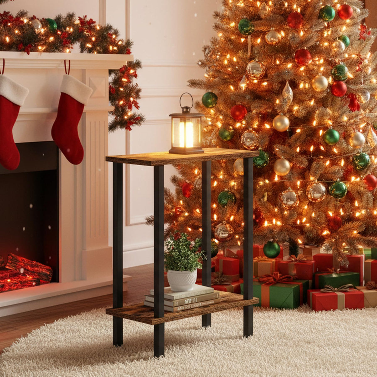 Narrow 2-Tier Side Table M557853