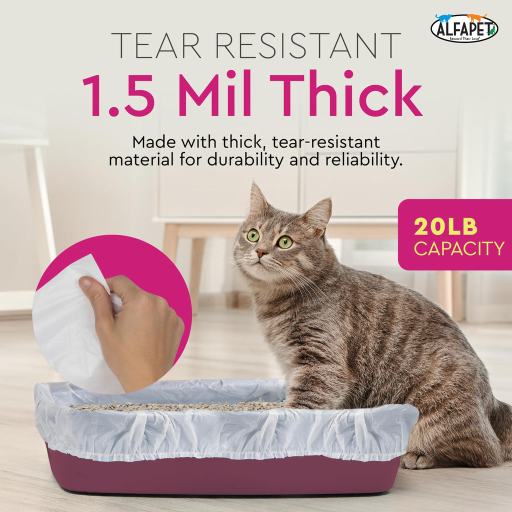 Heavy Duty Extra Giant 60 Count Cat Litter Box Liners N48802