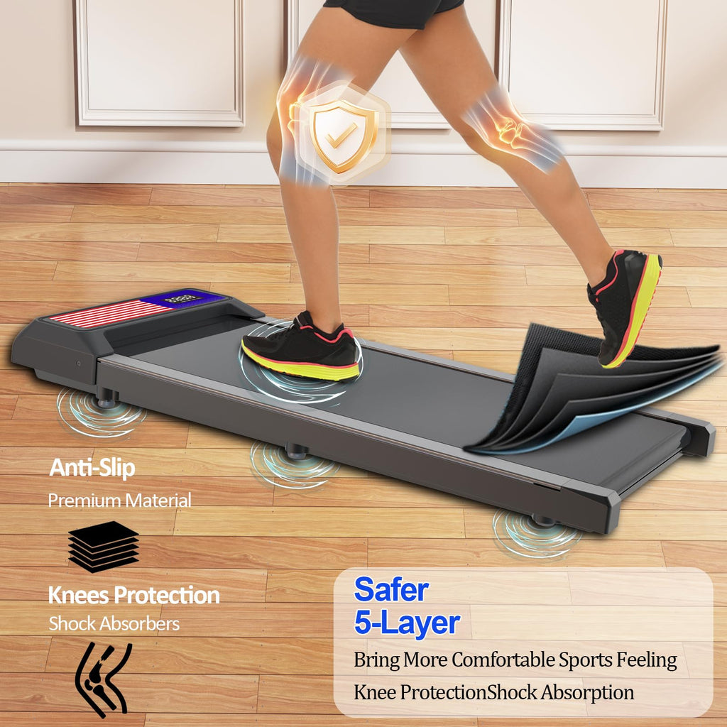 Under Desk Treadmill with 5% Incline M909