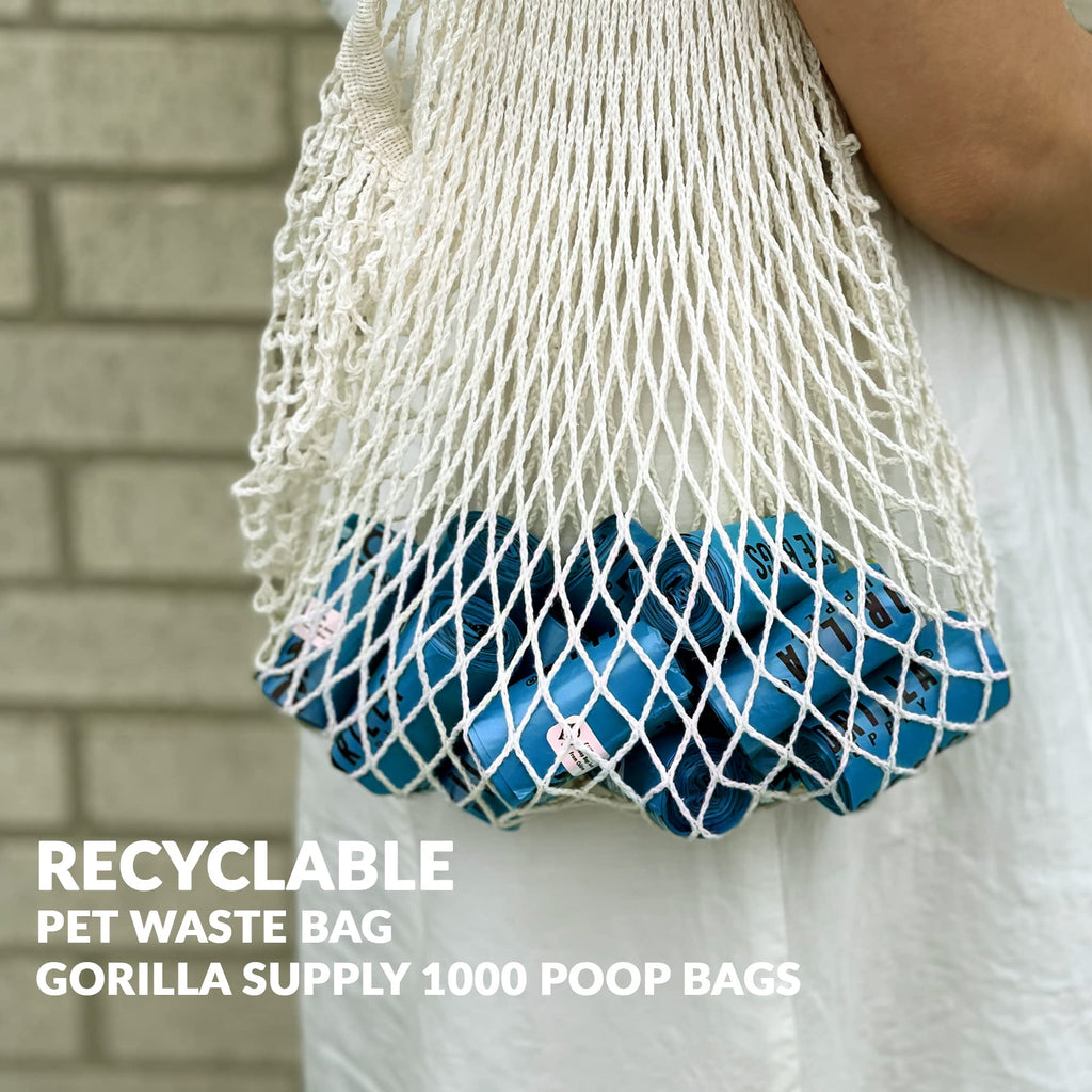 1000 Count Dog Poop Waste Bags with Dispenser M8428