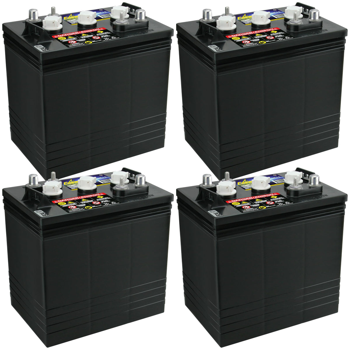 6V 220 AH Battery X4 K6309