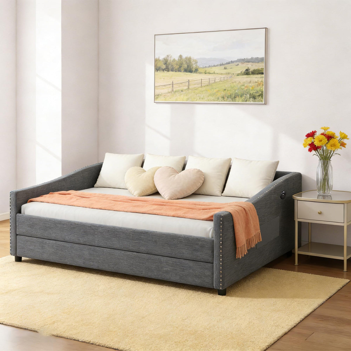 Full Size Daybed with Trundle L36336