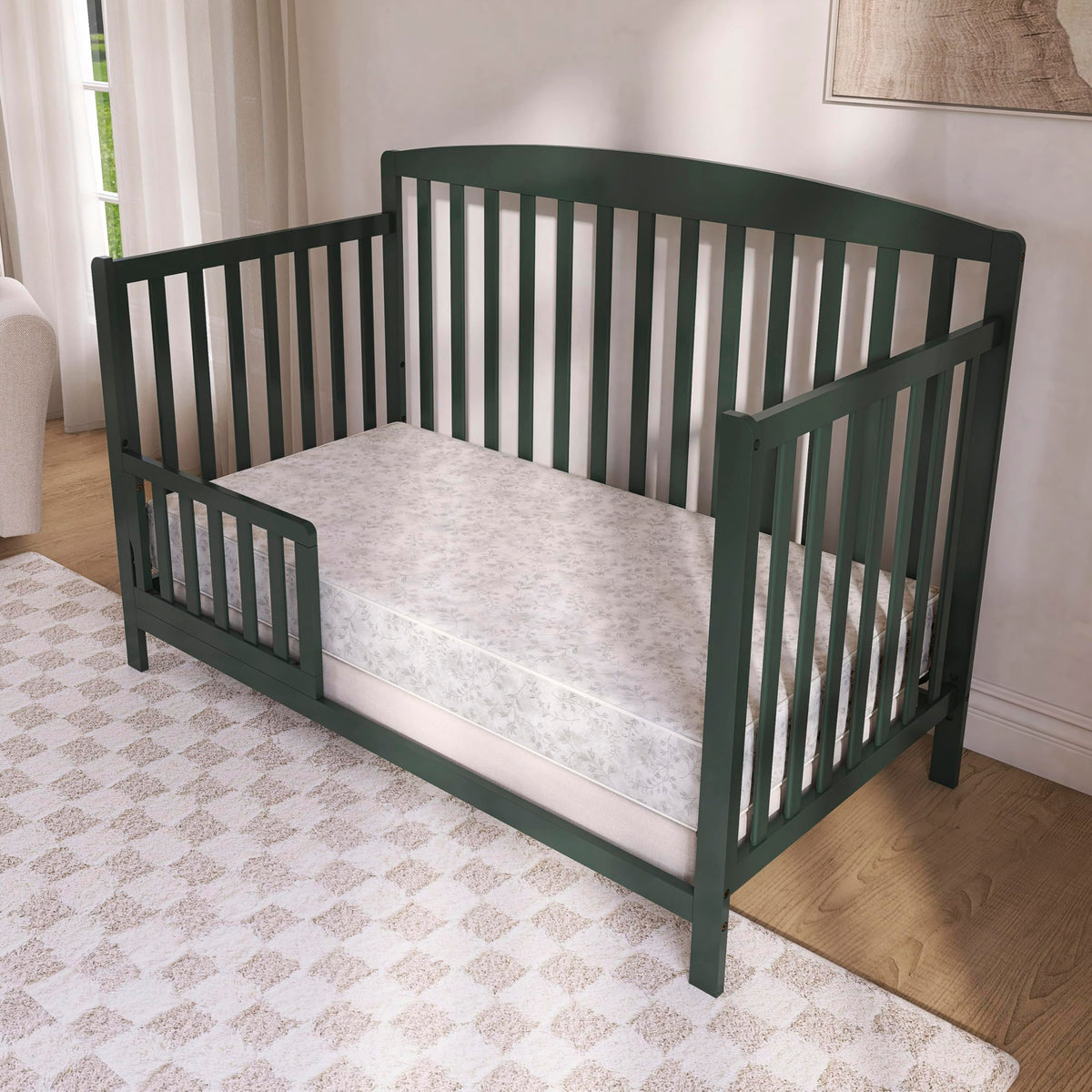Baby Crib Mattress, Reversible, Waterproof Cover, 52" x 28" x 5" D610806